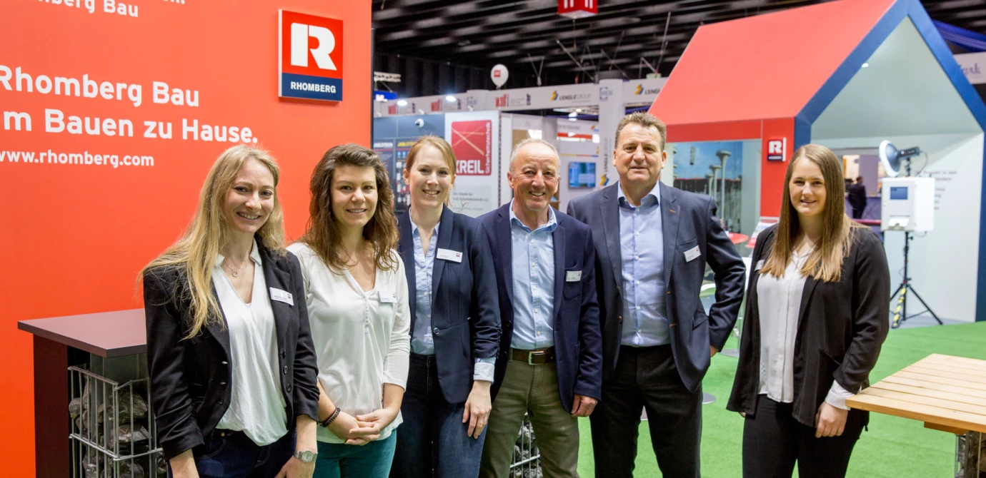 Unser Team vor Ort bei der com:bau 2018 Unser Team vor Ort bei der com:bau 2018
